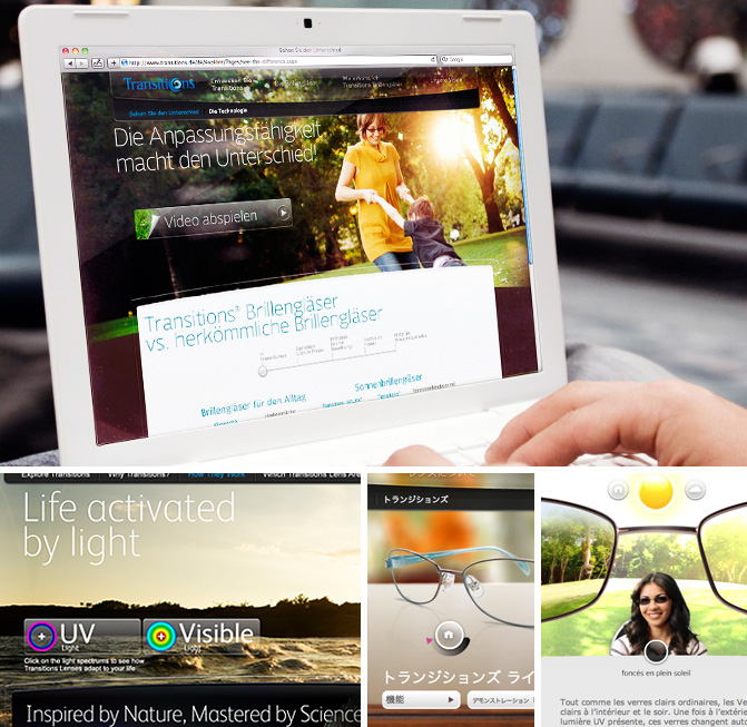 Transitions.com Screen Photo